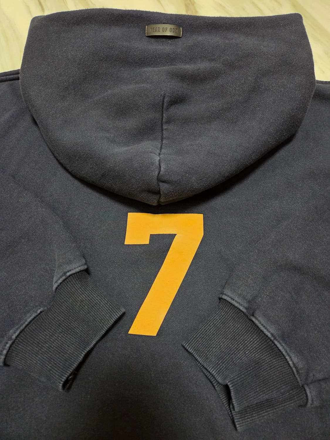 피어오브갓 7로고 후드티 상품이미지8