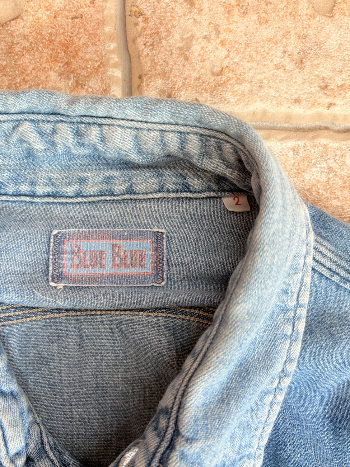 [2] Blue blue Japan denim shirt 상품이미지3