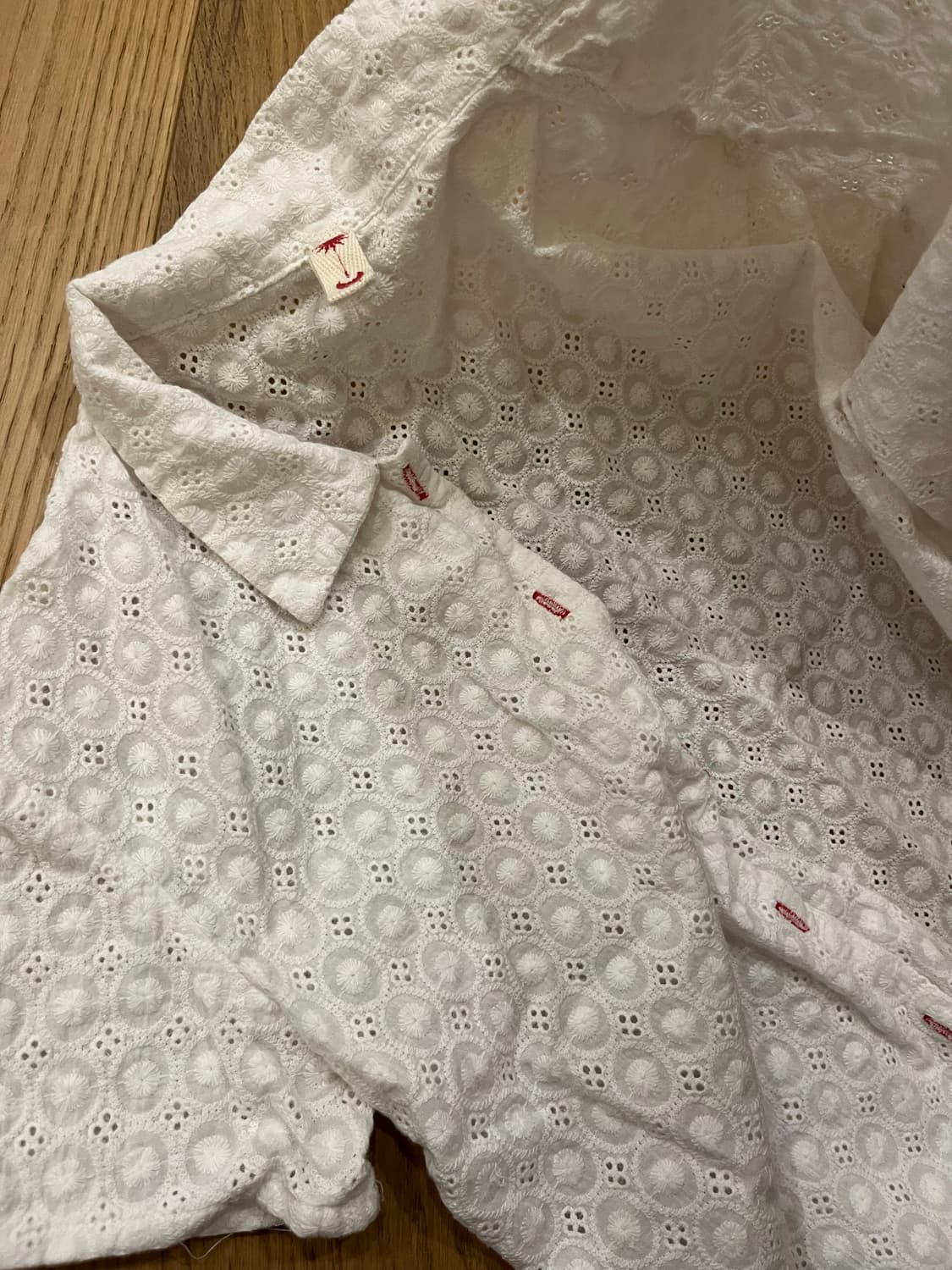 빈티지 여성 반팔 셔츠 상품이미지1