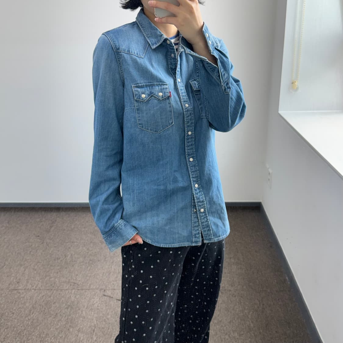 Levis 리바이스 데님 셔츠 상품이미지2