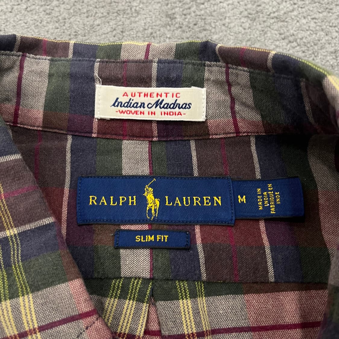 M 폴로 랄프로렌 체크 셔츠 상품이미지4