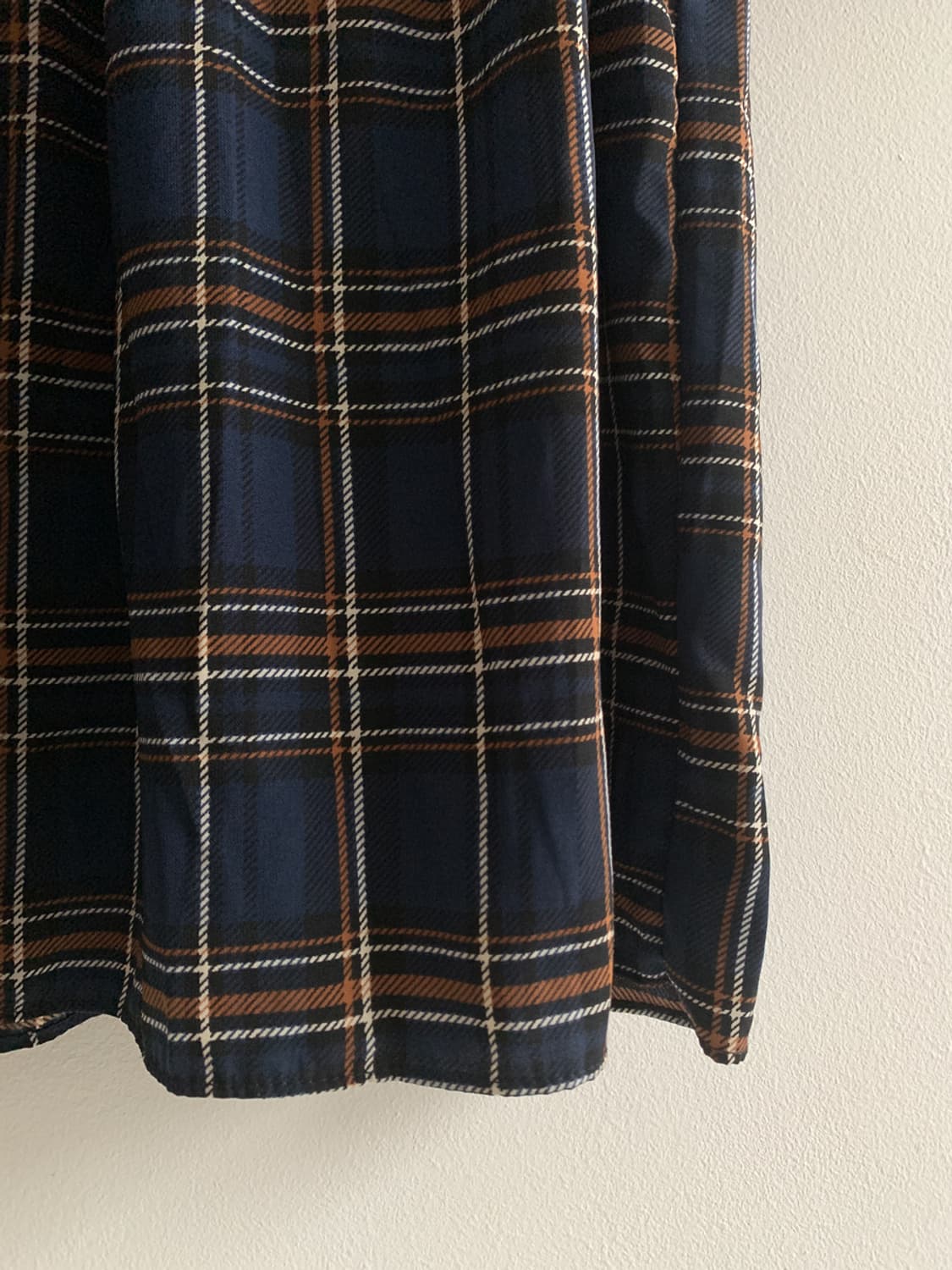 Check Ribbon Neck Dress 상품이미지9