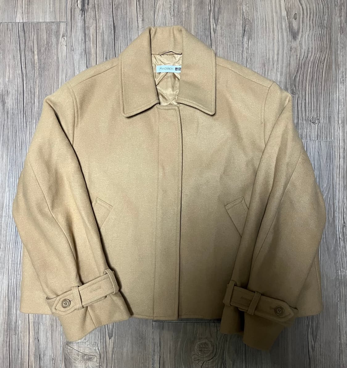 [JW Anderson] 울블렌드 쇼트재킷(베이지) 상품이미지4