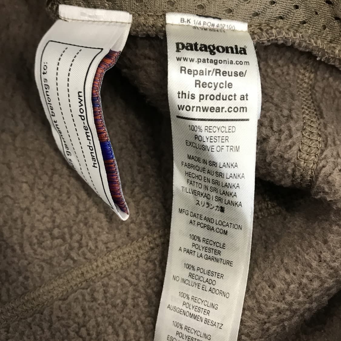 파타고니아 레트로파일 플리스자켓 [14,XL사이즈] 상품이미지5