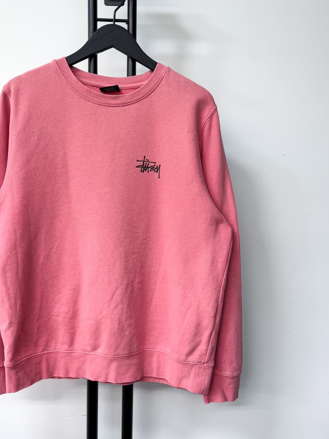 스투시 빅 스탁 로고 크루넥 상품이미지3