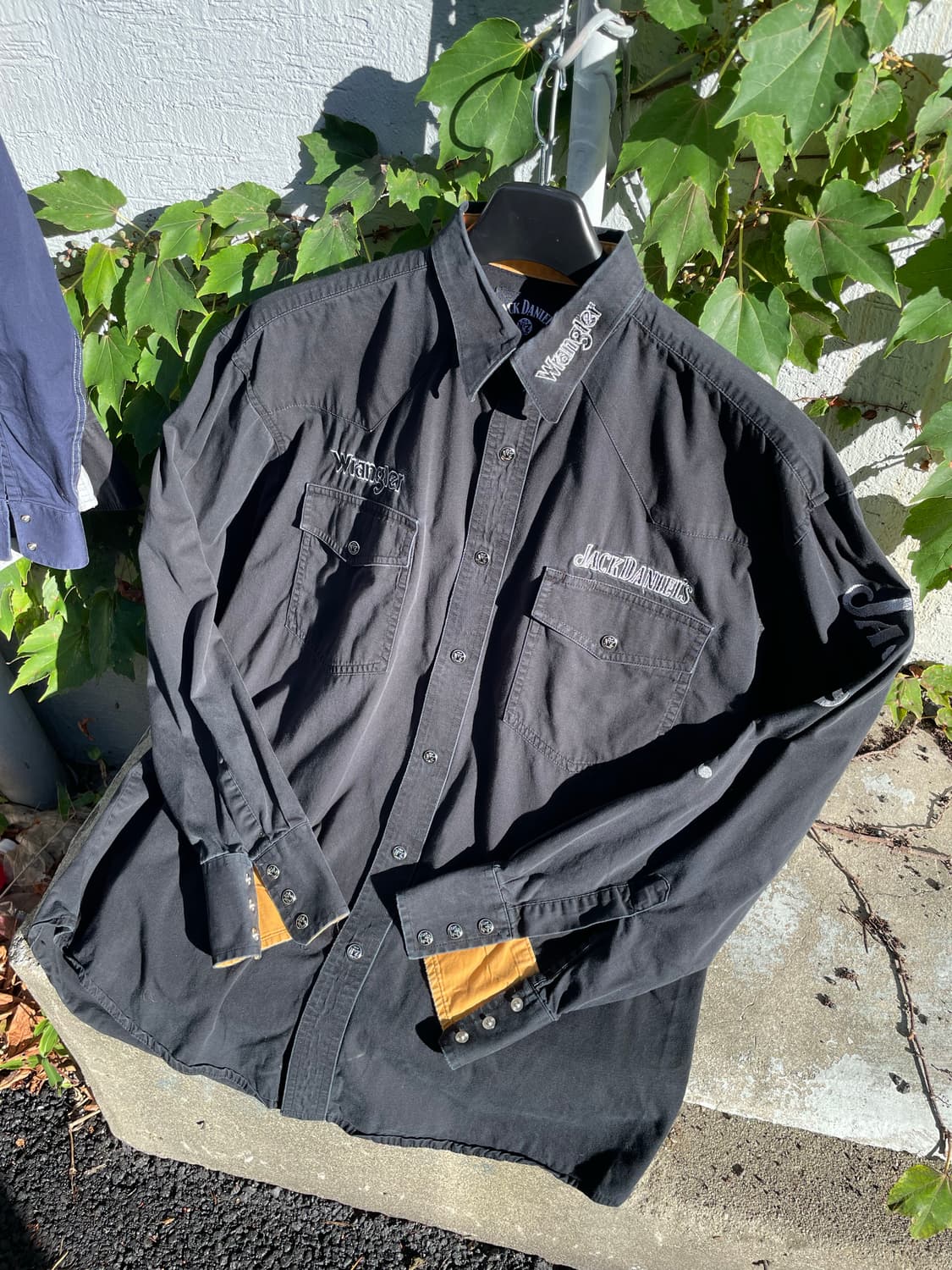 Wrangler x Jack daniels western shirt  상품이미지1