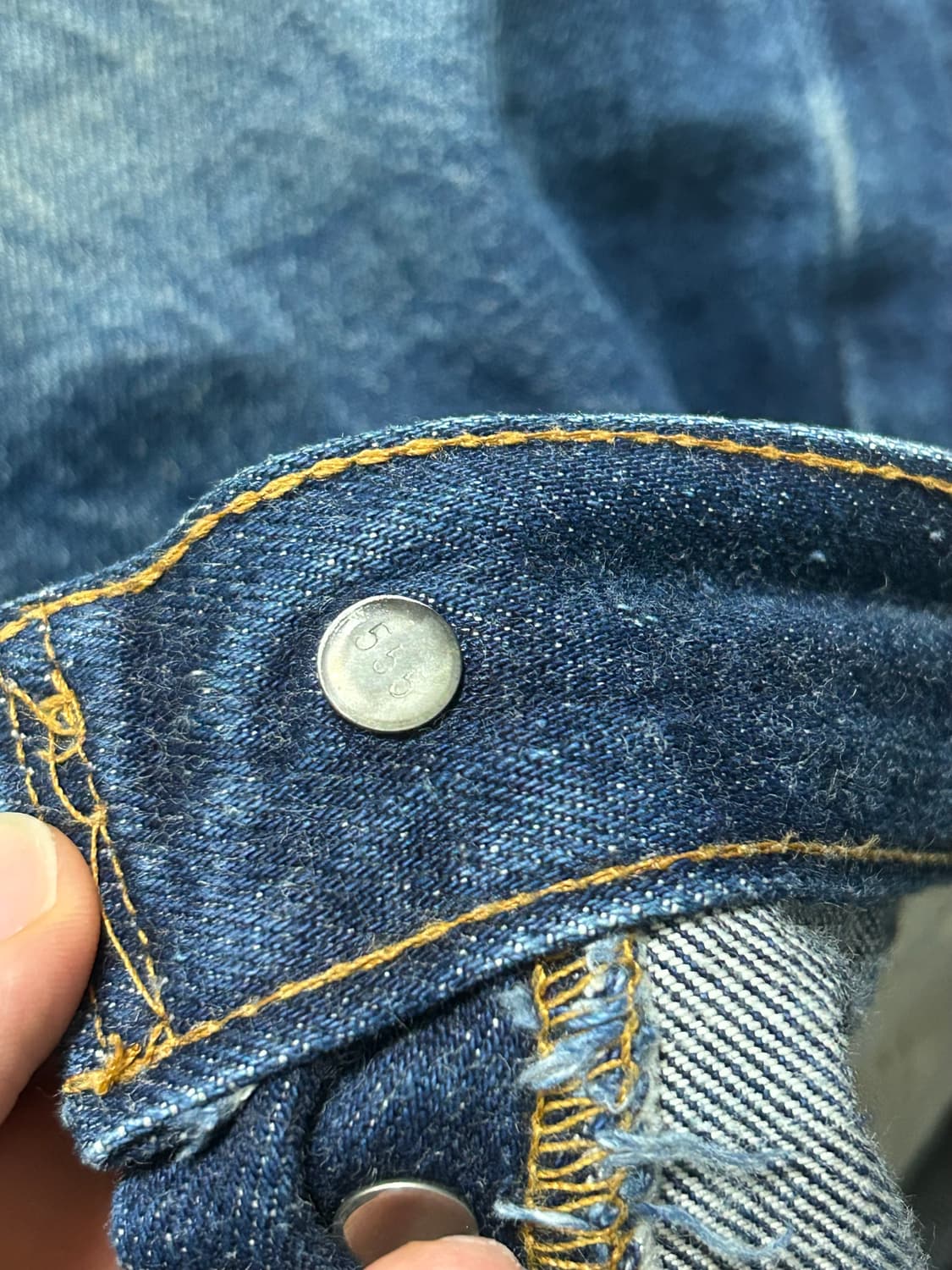 90s 리바이스 501 셀비지 발렌시아 공장 made in USA 상품이미지5