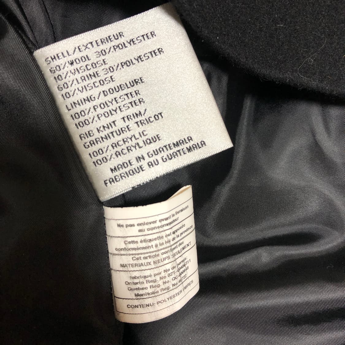 DKNY 울 코트 s 상품이미지7