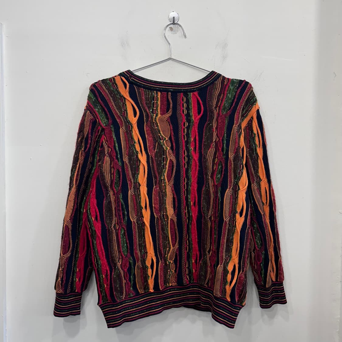 BIGATE 쿠지 ST 멀티컬러 케이블니트 상품이미지5