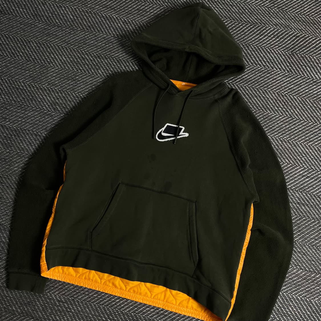 나이키 빅로고 퀼팅 믹스업 후드 y 3251 상품이미지1