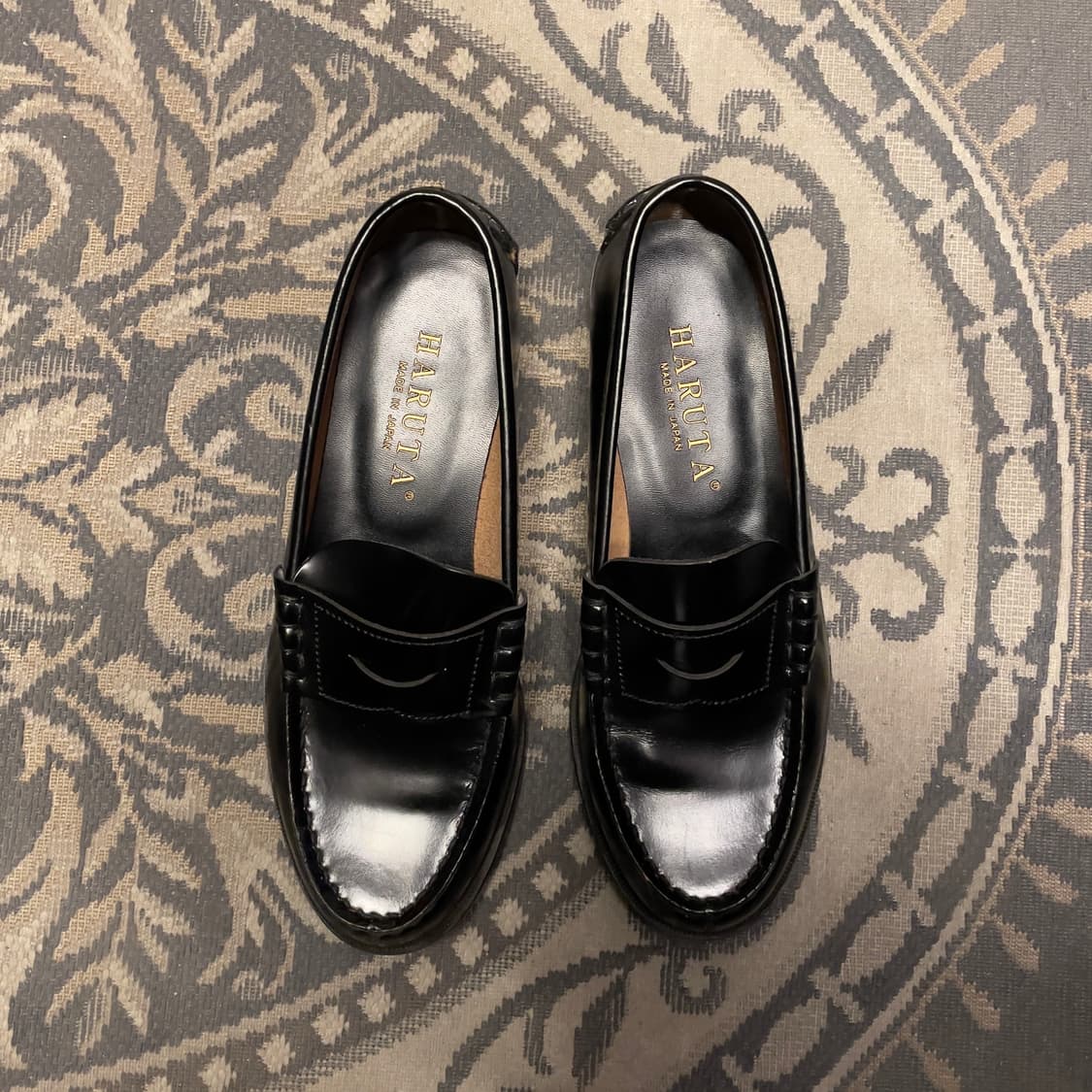 하루타 (우먼) 304 블랙 페니로퍼  상품이미지3