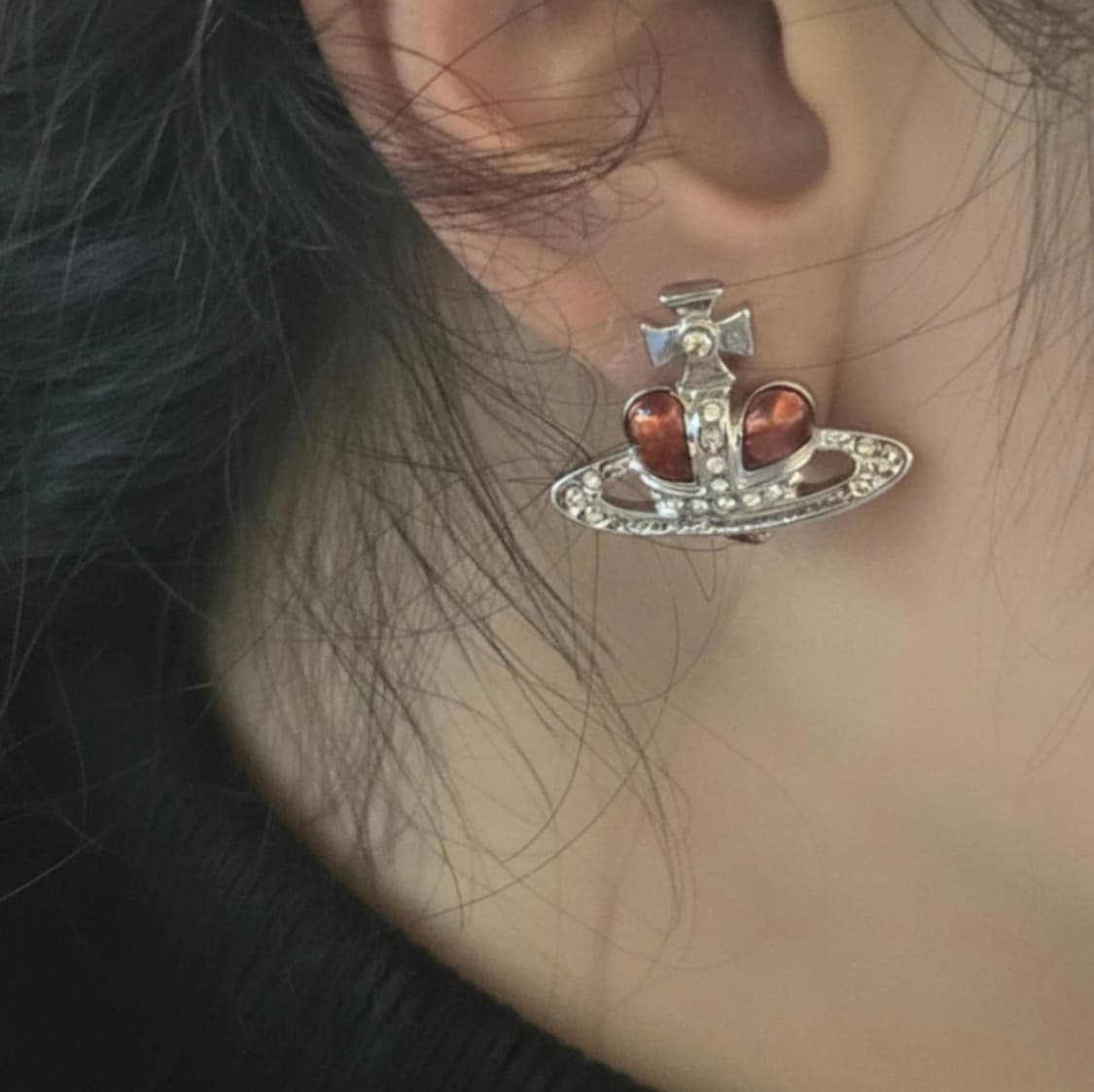 비비안웨스트우드 디아망떼 귀걸이 상품이미지3