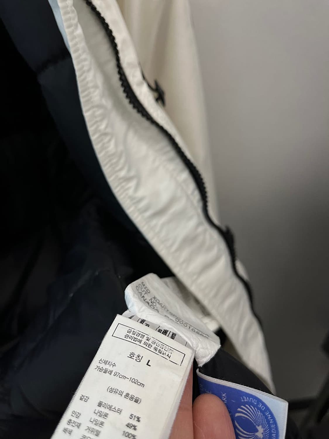 여) 캐나다구스 블랙와펜 롱패딩 상품이미지8