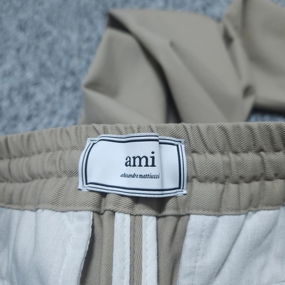 Ami아미) 30(38) 남자 코튼 슬랙스 팬츠 / 왕눈이샵 상품이미지6