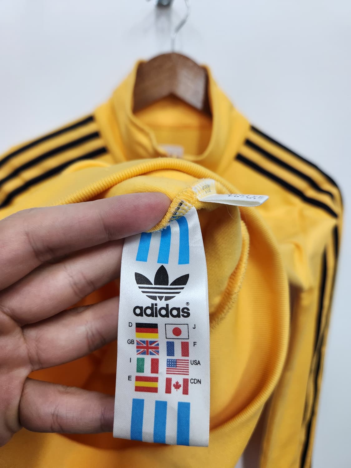 아디다스 온두라스 옐로우 져지 상품이미지7