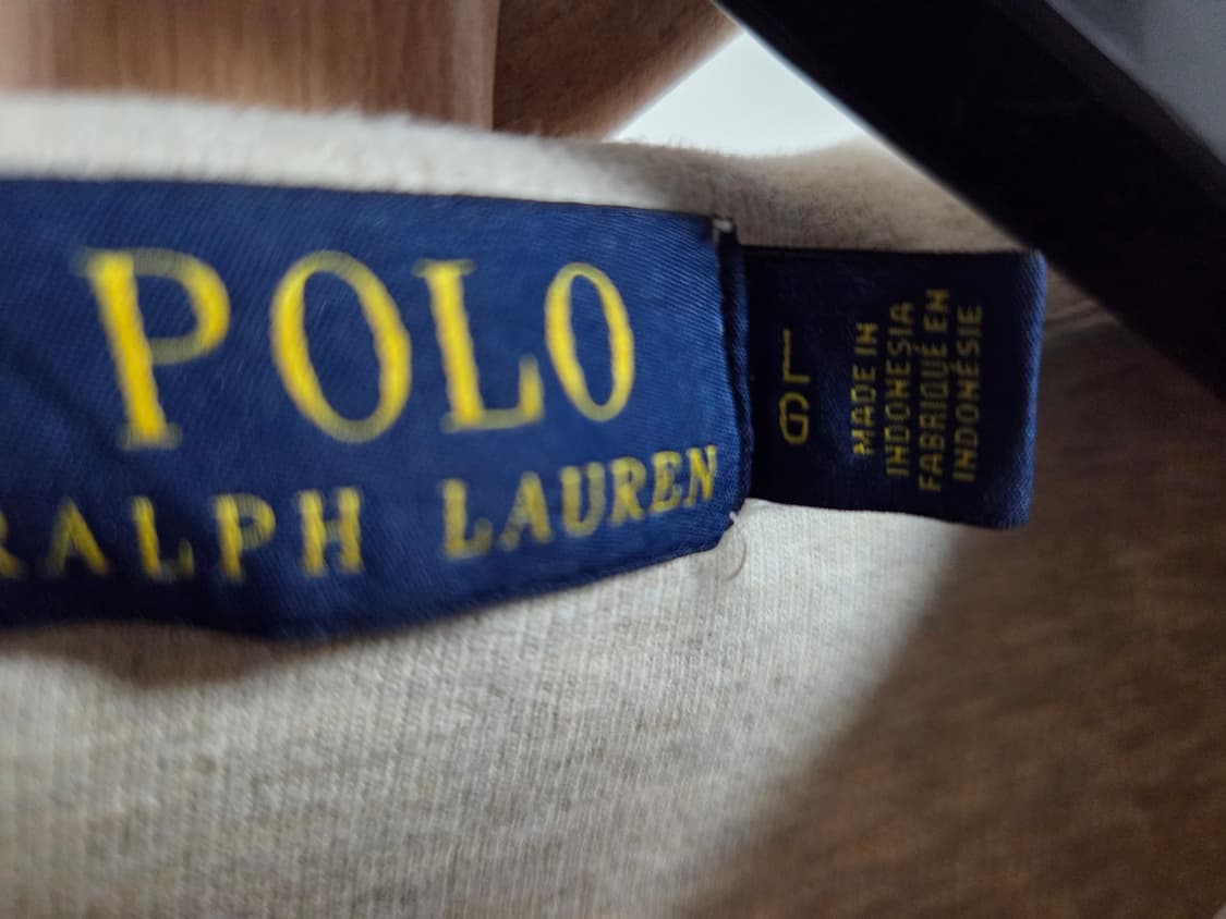 (정품)폴로 랄프로렌 하프집업 니트 오트밀  L(105) 상품이미지2