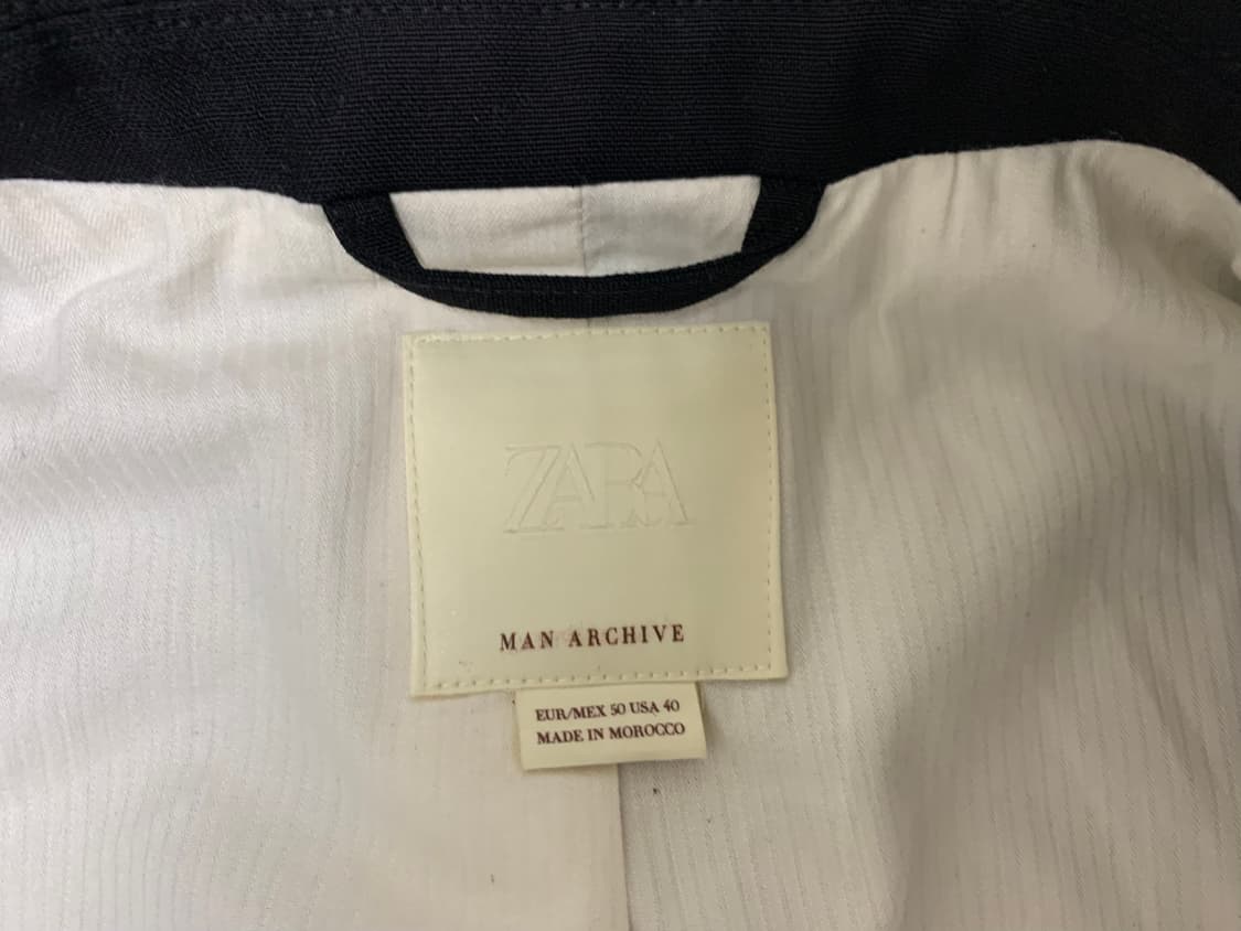 자라 울-비스코스 수트 블레이저 리미티드 에디션 새상품 상품이미지9