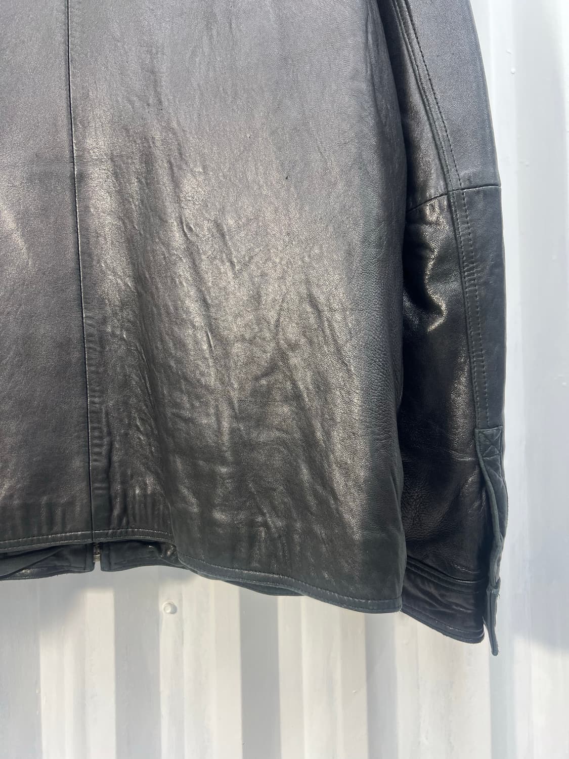 00s) CK lambskin single biker 상품이미지5