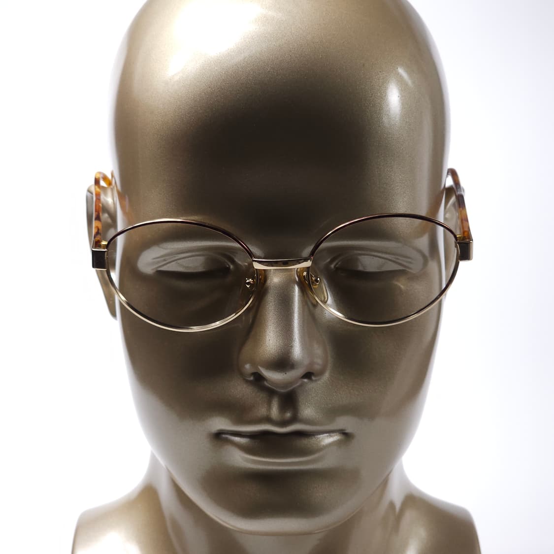 90년도 이태리 톨토이즈쉘 빈티지 오벌형 긱시크 안경 상품이미지9