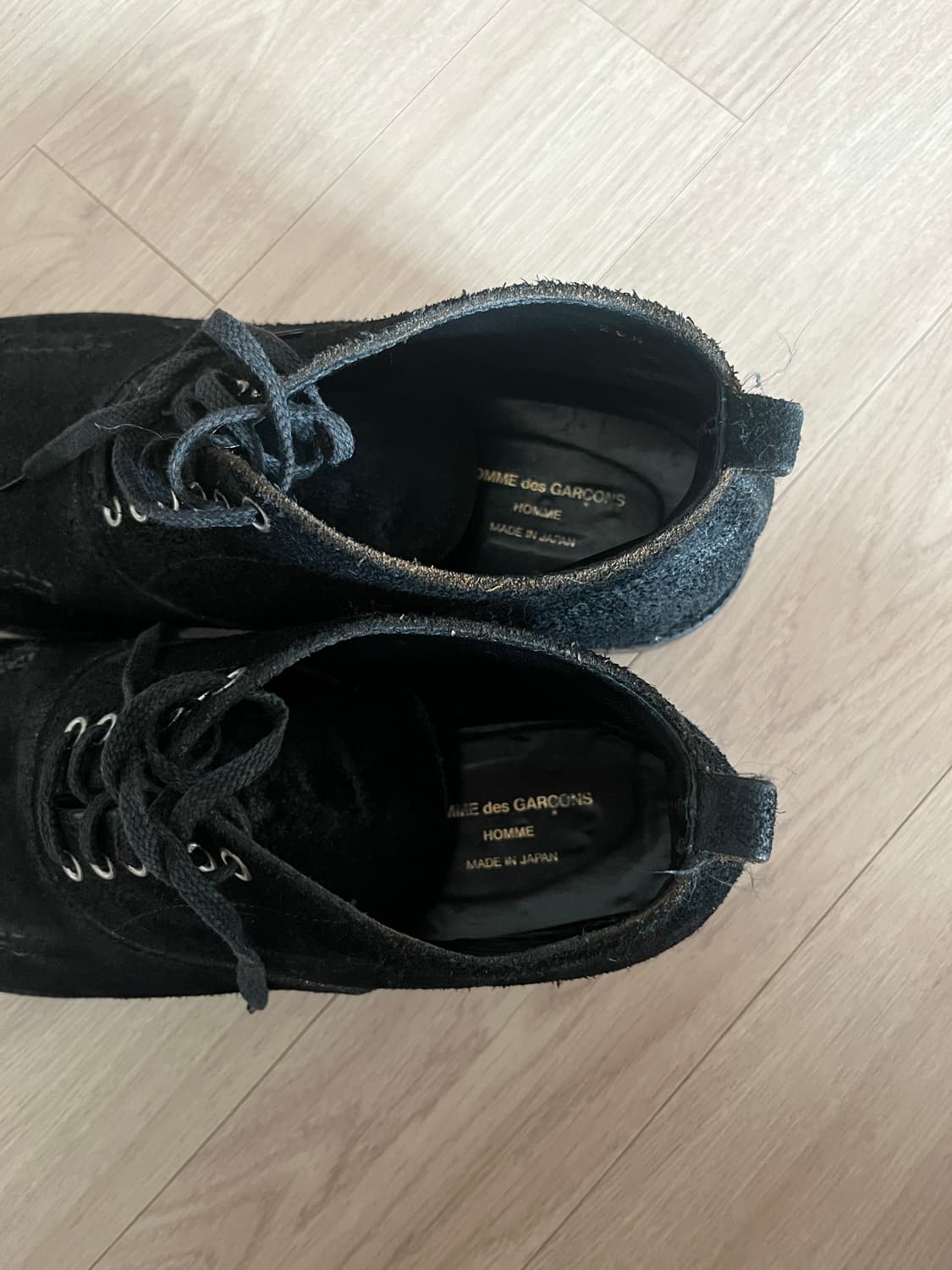 꼼데가르송 옴므 스웨이드 부츠 상품이미지2