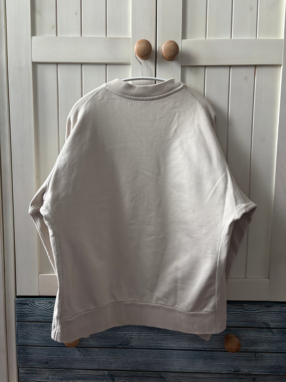 Y3 로고 크루넥 스웻 맨투맨 M사이즈 상품이미지4