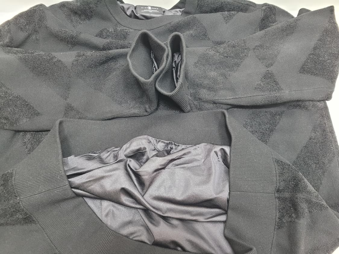 W.ANGLE 22FW 와이드앵글 자카드 방풍 스웨트 / 남 110

 상품이미지7