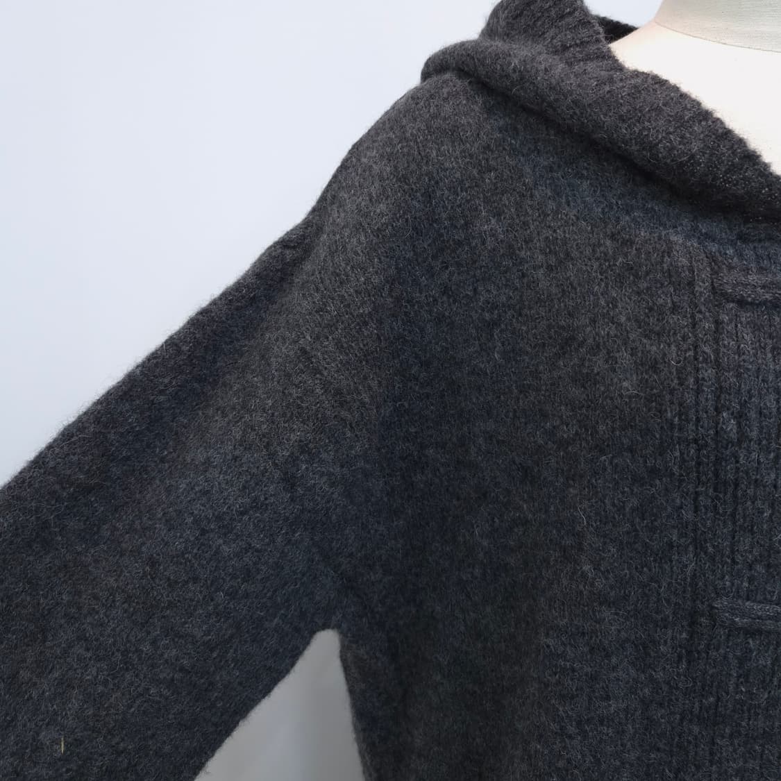 MAISON DE WORGE 니트 더플 코트 상품이미지6