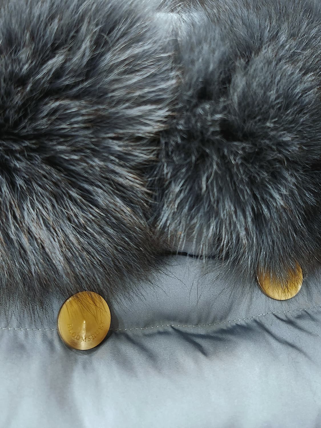 (새상품급)블룸스버리 기비 폭스퍼 구스패딩S 상품이미지8