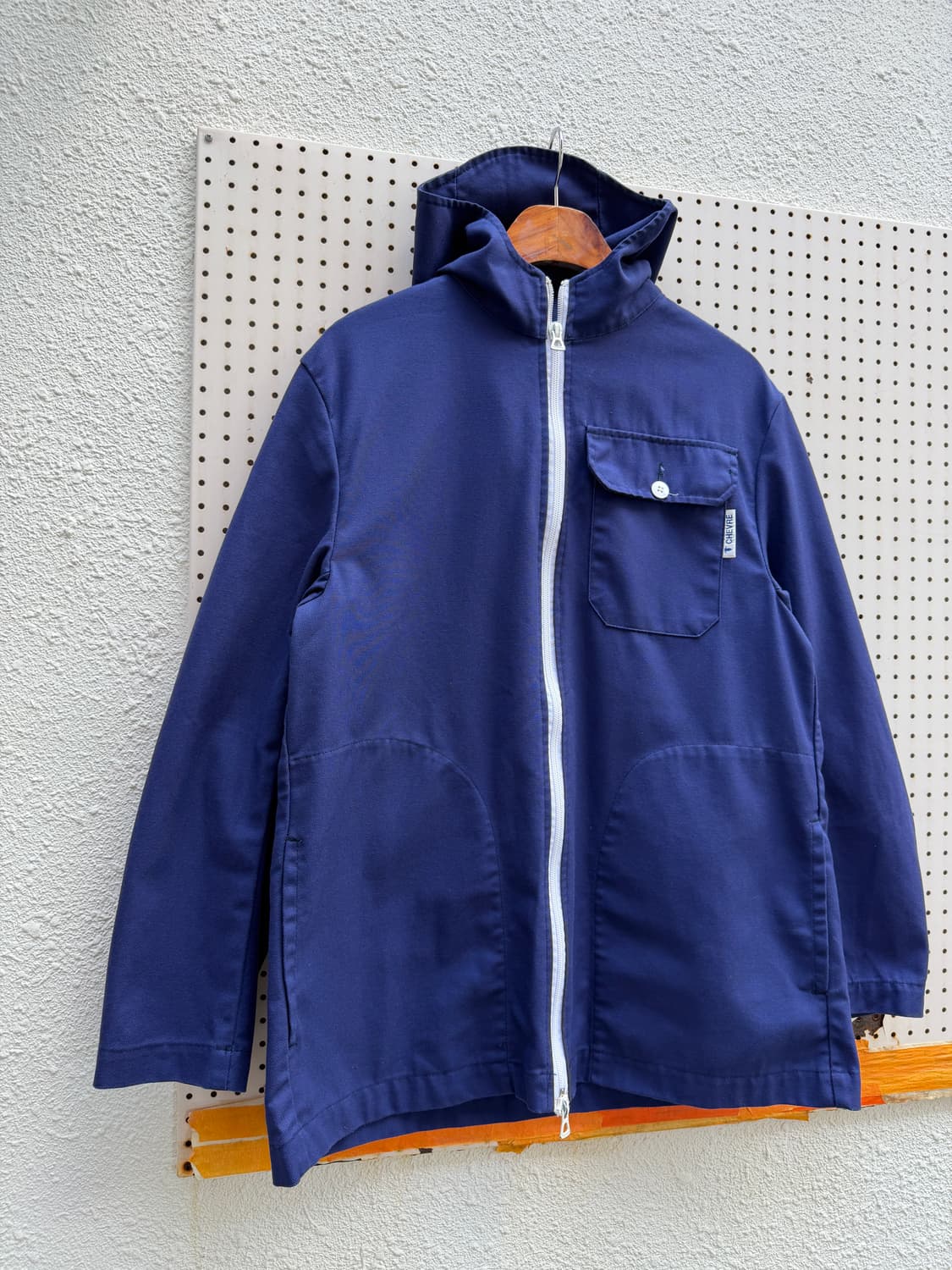 2000s FRENCH CHEVRE HOODED 빈티지 프렌치워크자켓 상품이미지5