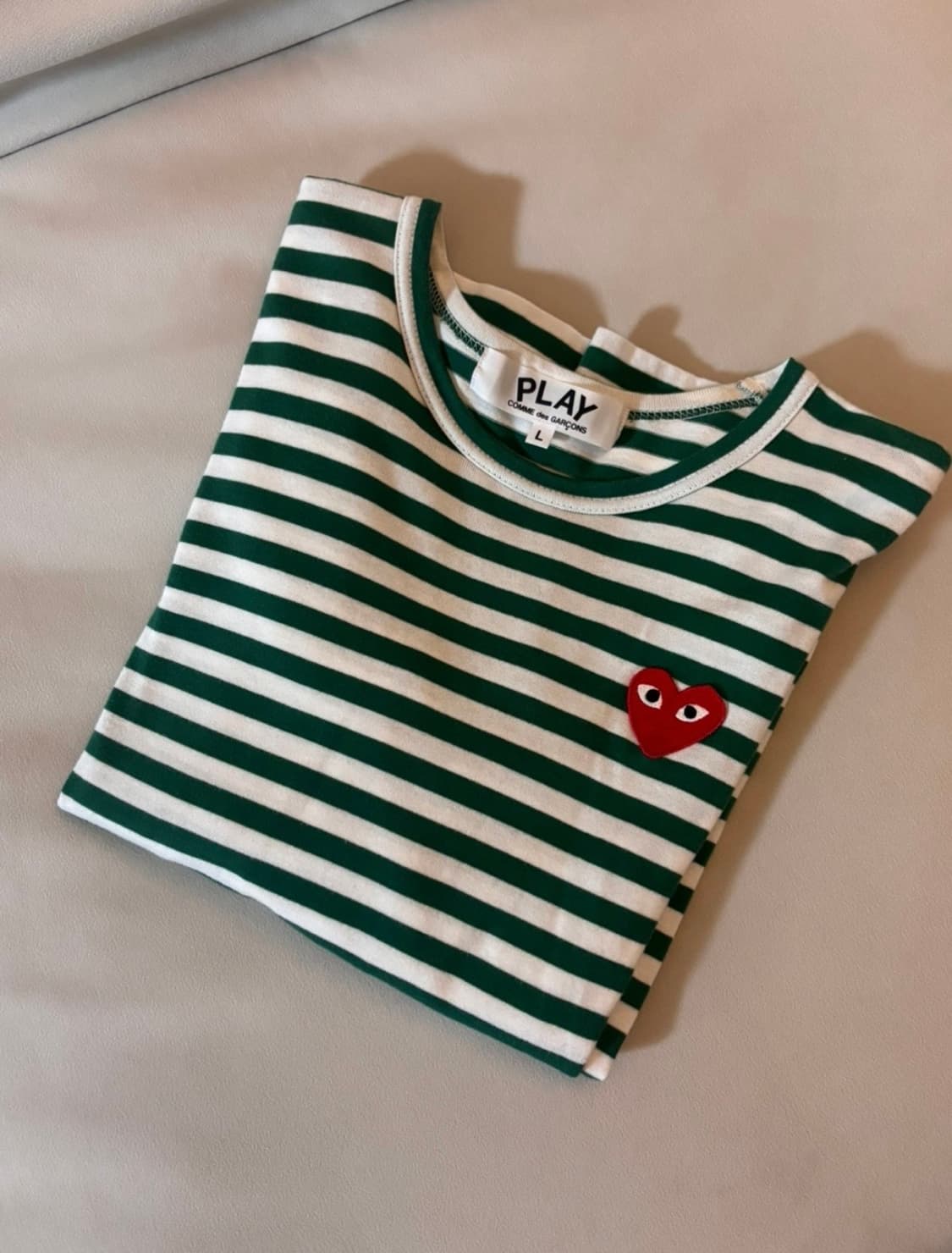 꼼데가르송 보더티 L 상품이미지2