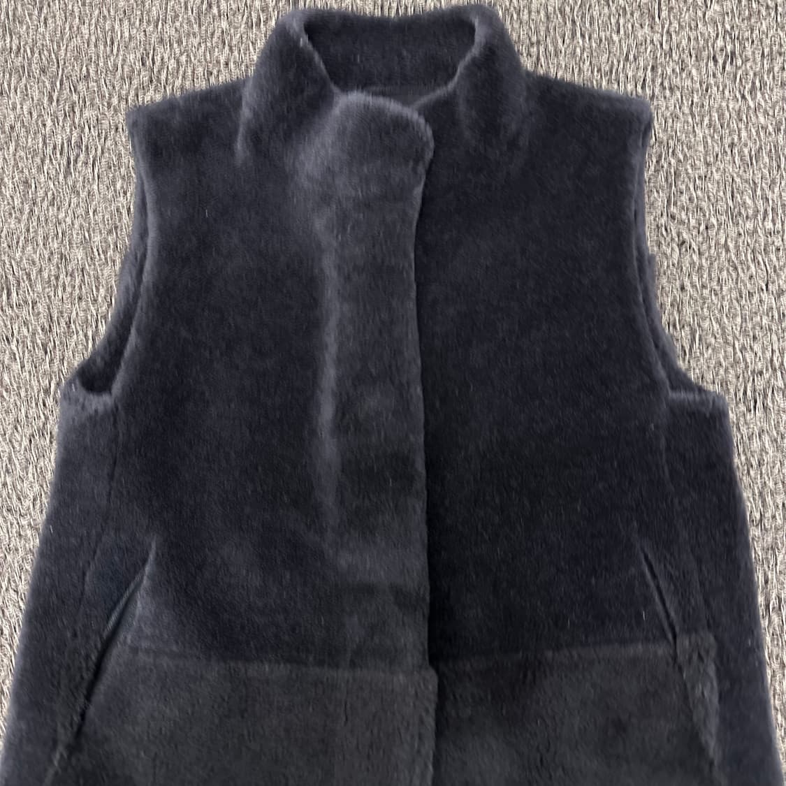 유로컬렉션 여성 양모 조끼 베스트 66사이즈 상품이미지2