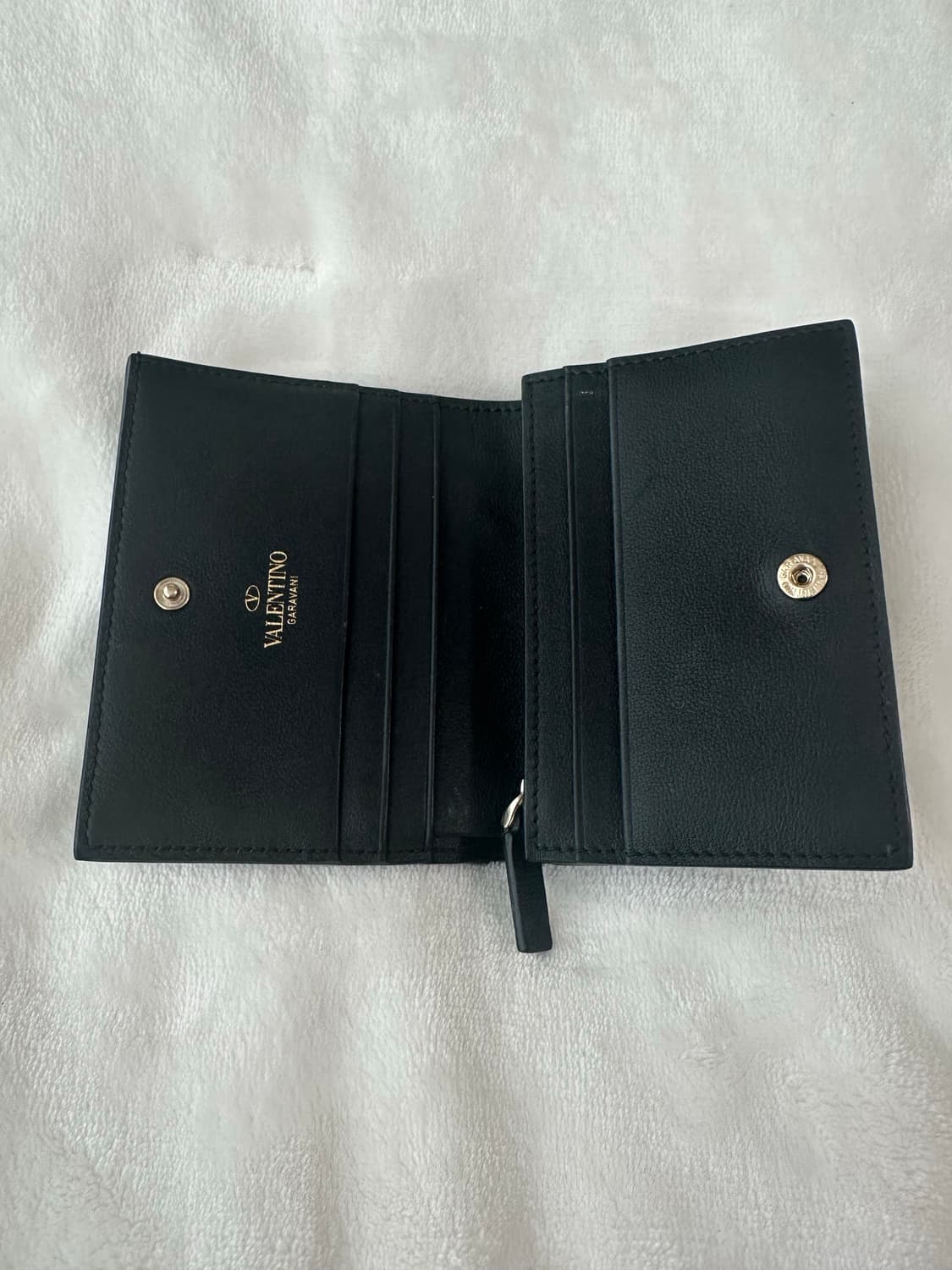 발렌티노 반지갑 블랙 상품이미지3