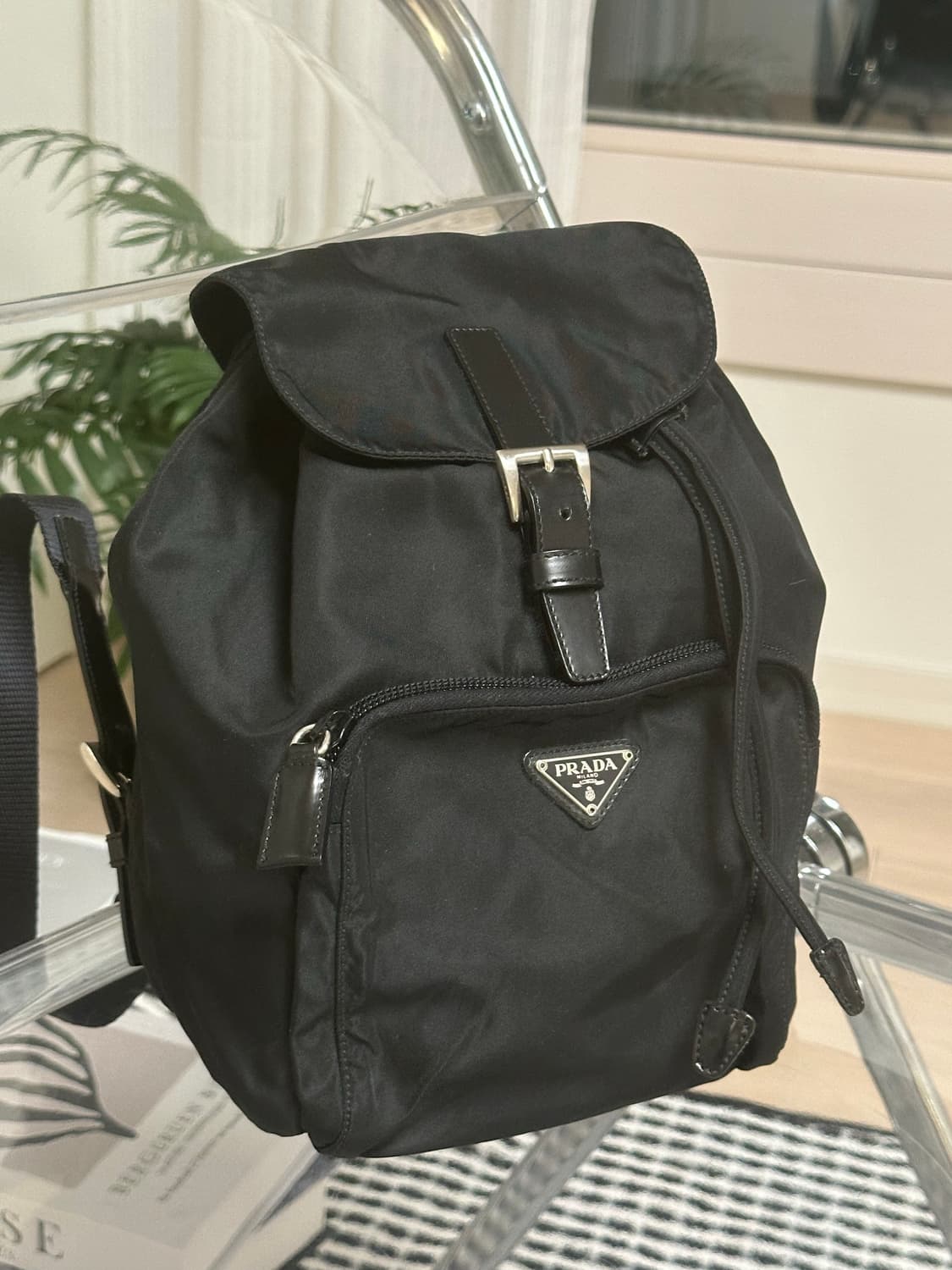 프라다 원포켓 포코노 테수토 나일론 백팩 스몰 상품이미지1