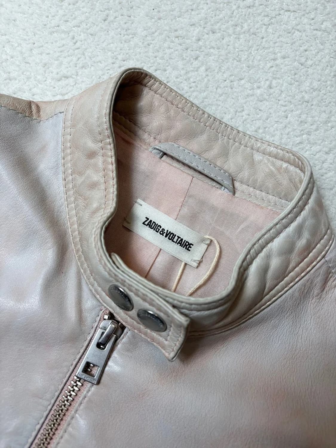 쟈딕앤볼테르 18ss 양가죽 라이더 자켓 PN6605 상품이미지3