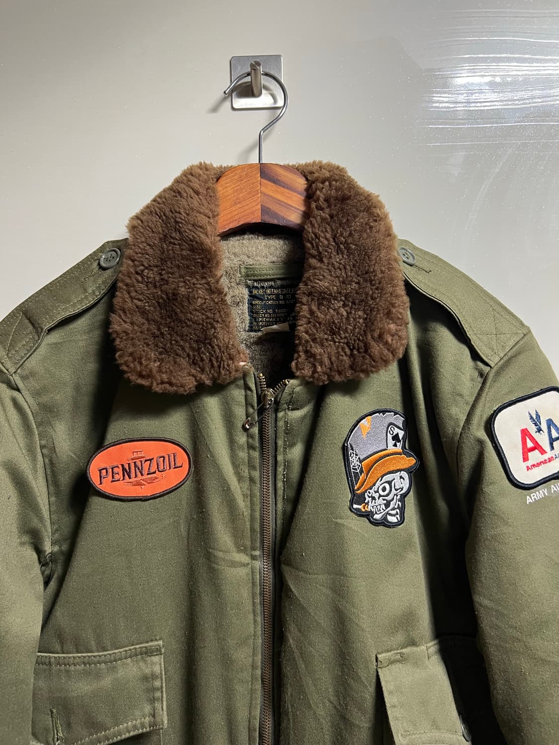 I.Spiewak 스피왁 B-10 플라이트 봄버자켓 상품이미지2