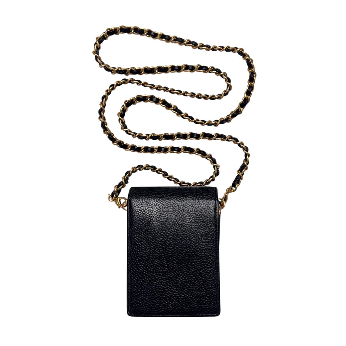 샤넬 캐비어 블랙 미니백 카드홀더 상품이미지2