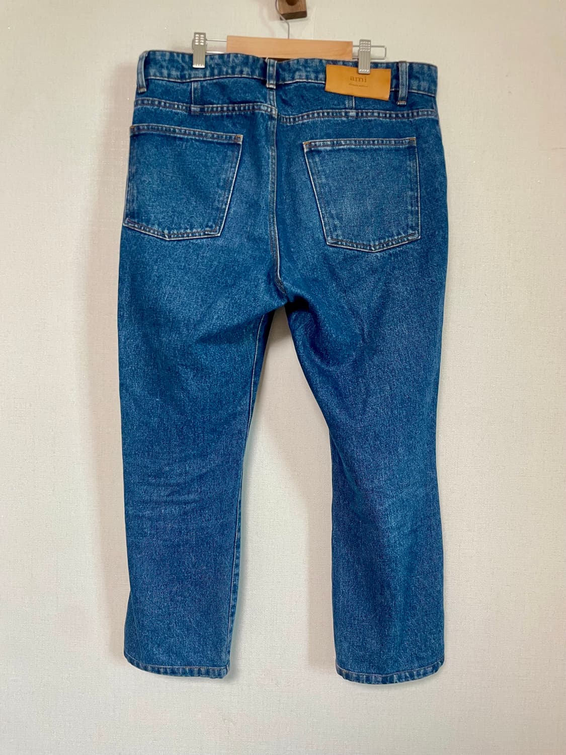 아미 알렉산드르 마티우시 9부 데님팬츠 32 매장판 상품이미지2