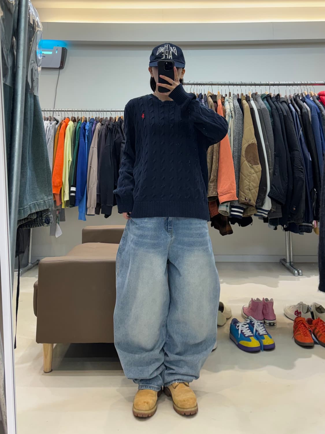 폴로 랄프로렌 꽈배기 니트 상품이미지6