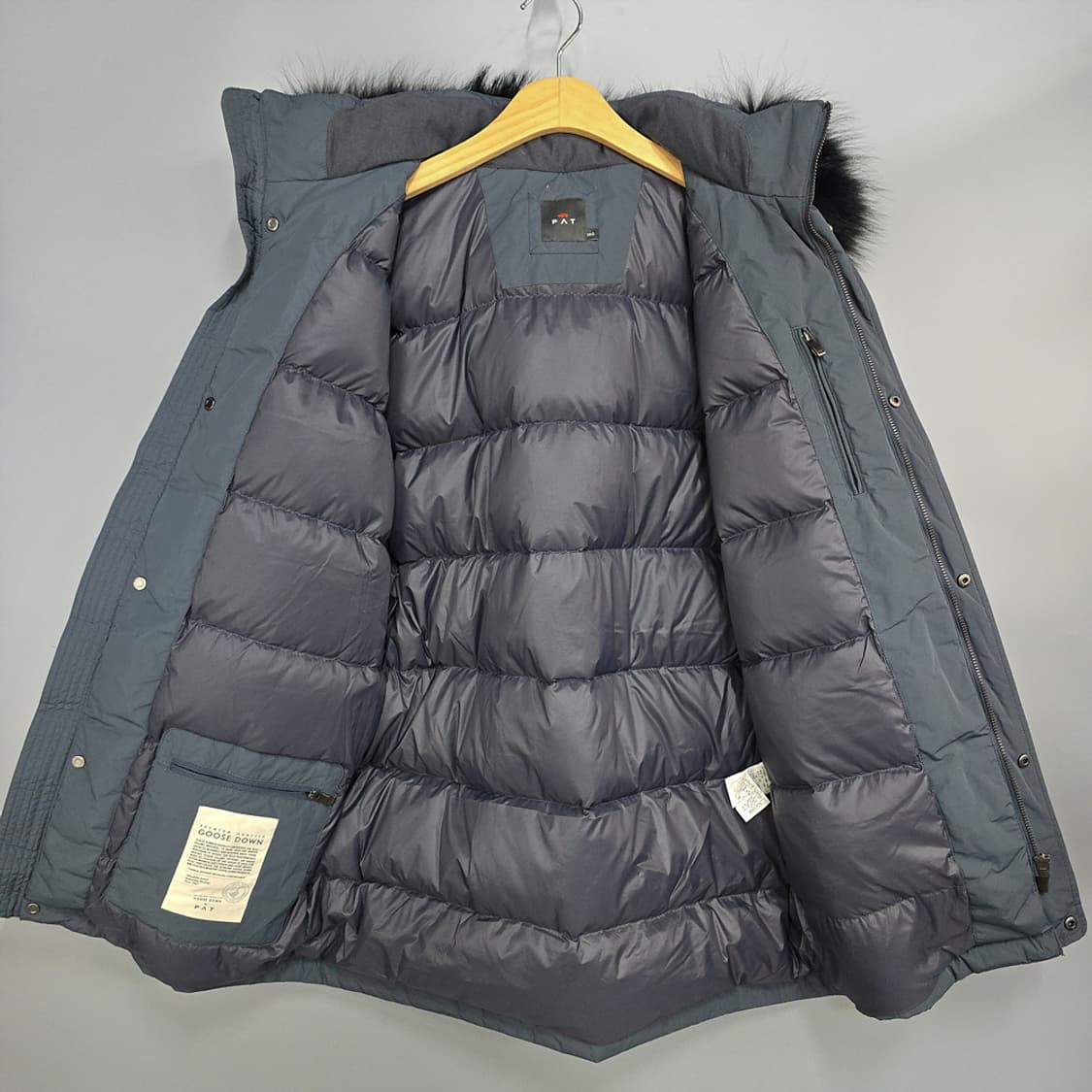 피에이티(PAT) 리얼퍼 구스다운 파카 100 상품이미지6