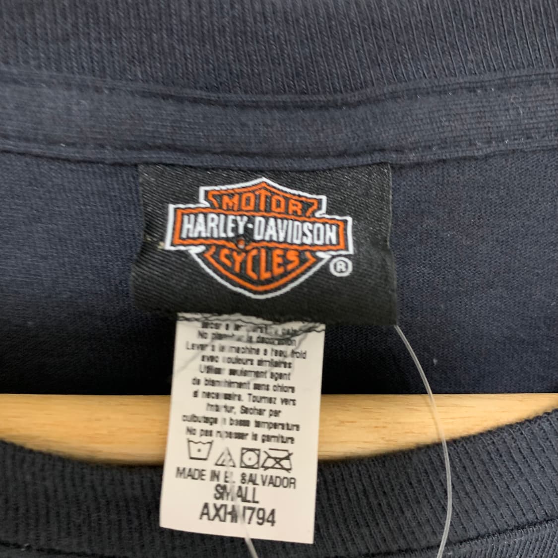 할리데이비슨 크리스마스 에디션 스컬 해골 프린팅 반팔 슬림핏 티셔츠 S 상품이미지8