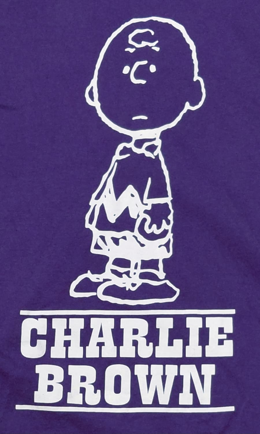 (S) Peanuts 찰리 브라운 그래픽 반팔 티셔츠 - 정식 라이선스 상품이미지4