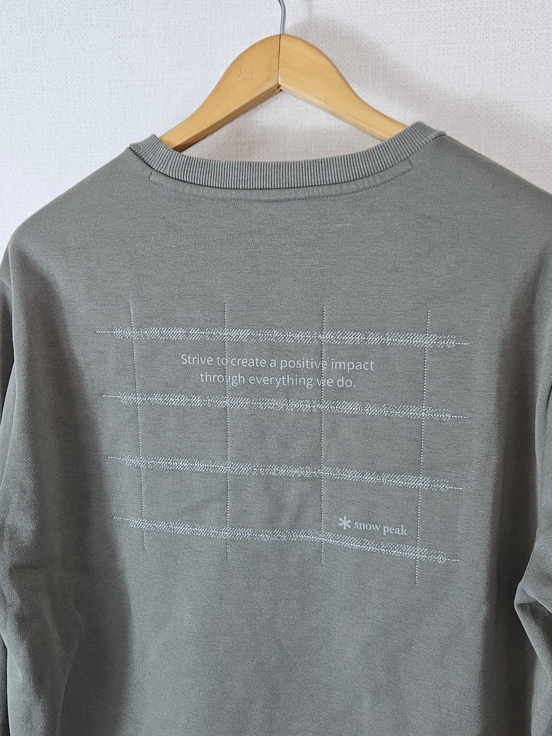 스노우피크 맨투맨 레저 캠핑 XL 105 상품이미지5