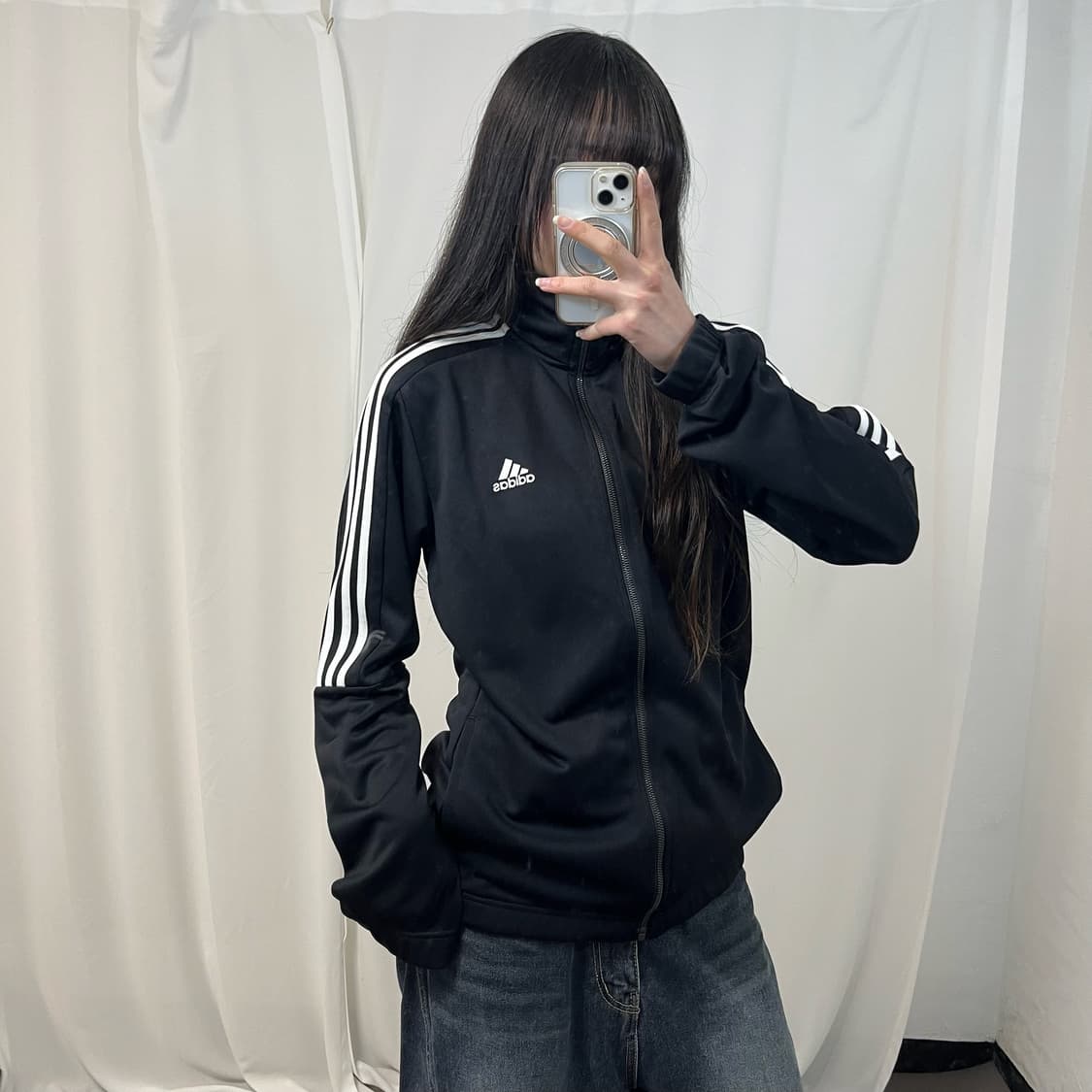 Adidas Black Track Jacket 상품이미지1