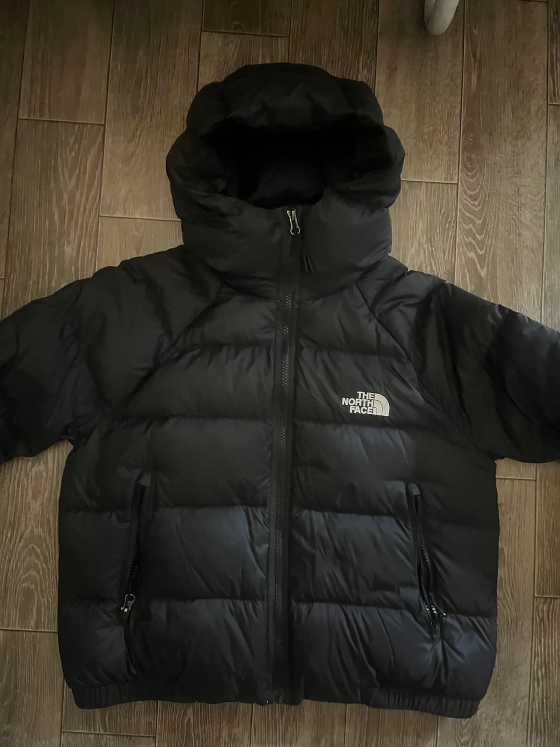 (W) 노스페이스 하이드레날라이트 다운 후드 블랙 m 상품이미지2