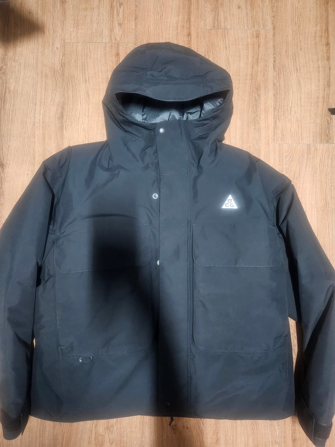 ACG 나이키 스컬 피크 스톰핏 자켓.블랙 라지. 상품이미지1