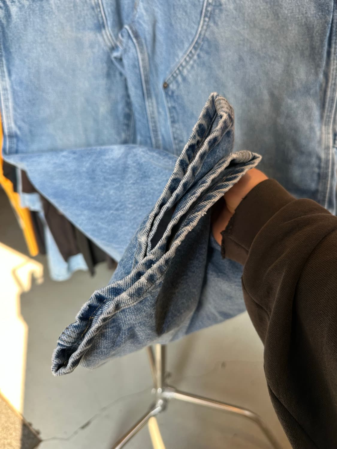 00s 칼하트 더블니 카펜터 워크팬츠 34x30 상품이미지5