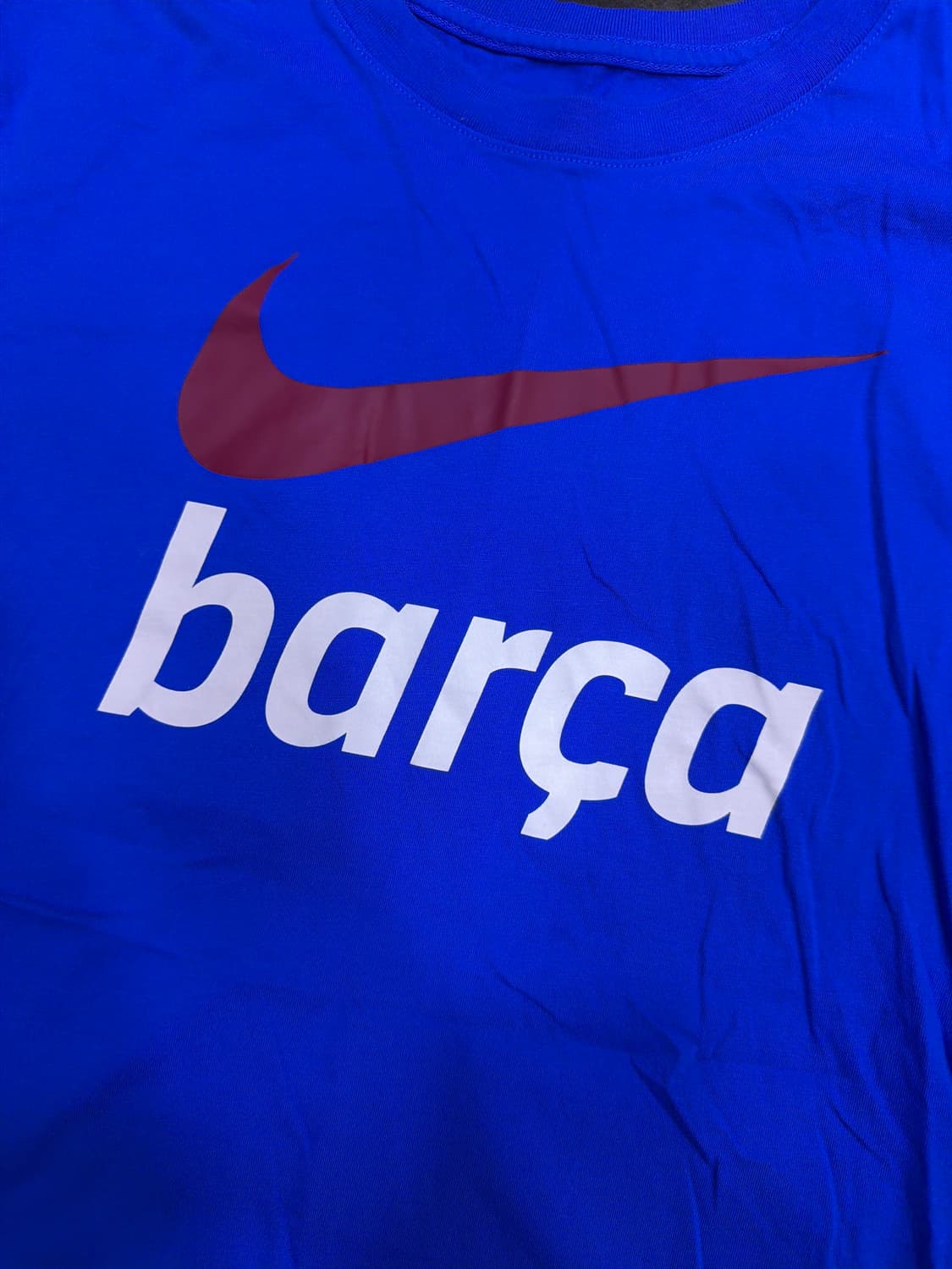 나이키 바르셀로나 바르샤 스우시 클럽 티셔츠 L 상품이미지3