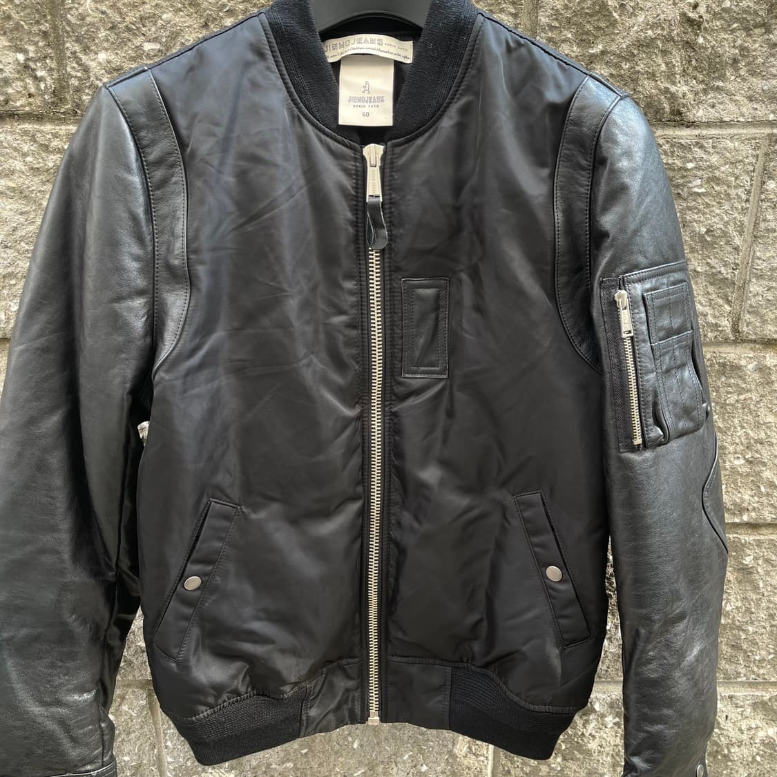 [50] JINHO JEANS 봄버 소가죽 자켓 상품이미지2