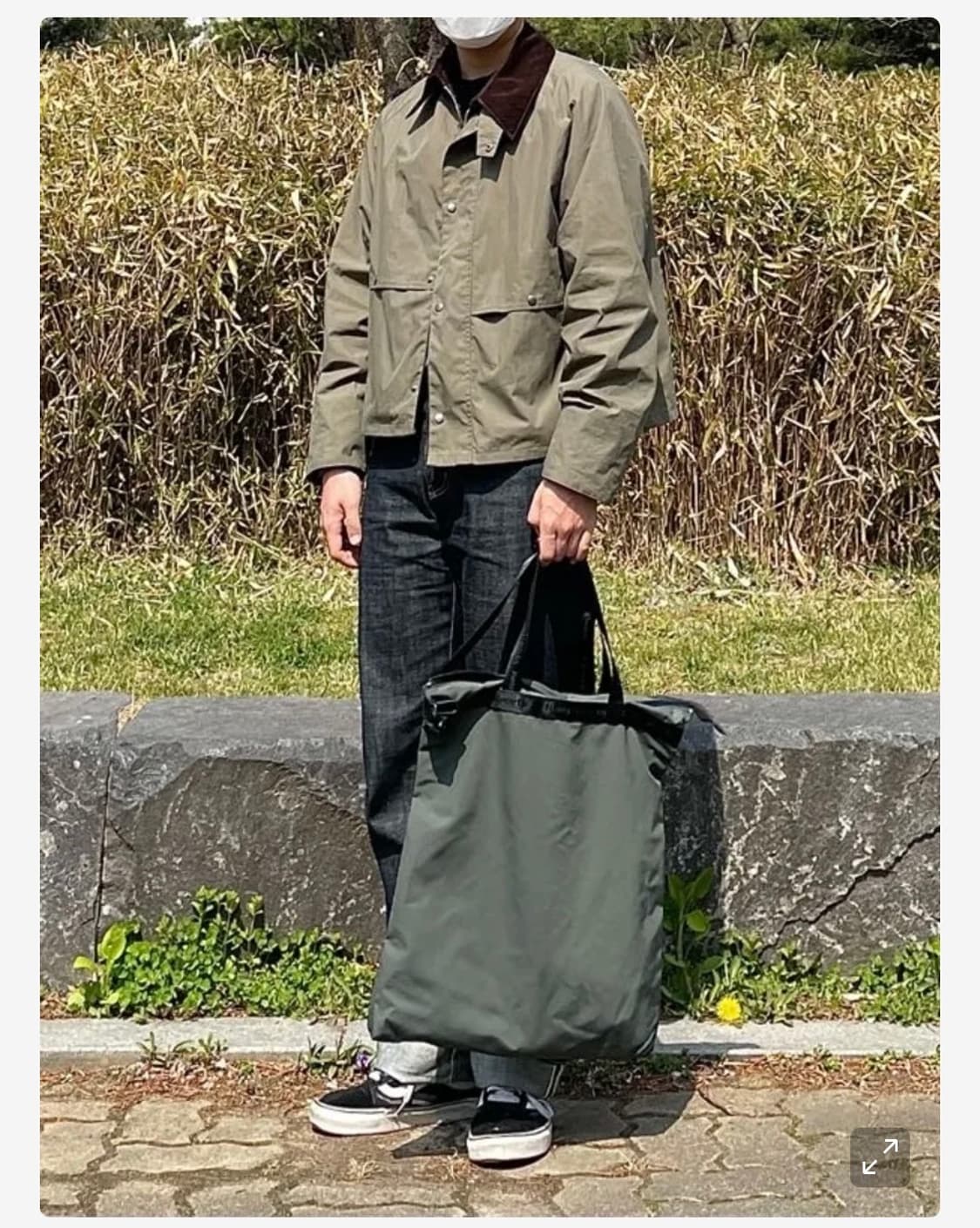 [이사 급처!!] 유니폼브릿지 워크자켓 숏 블루종 자켓 카키 L사이즈 상품이미지8