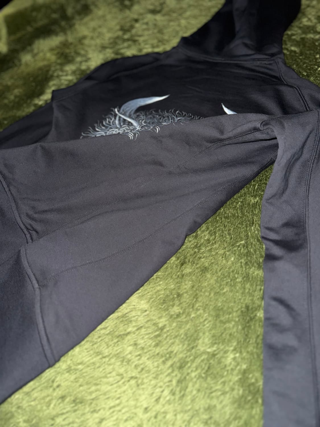 Y-3 요지 야마모토 뉴질랜드 올블랙스 헌정 후디 블랙 상품이미지4